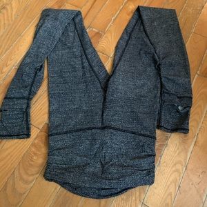 black and white patterned leggings